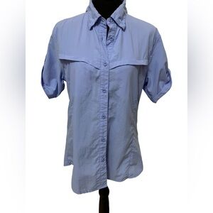 Bass Pro Shops Sky Blue Women's Button-Down Shirt